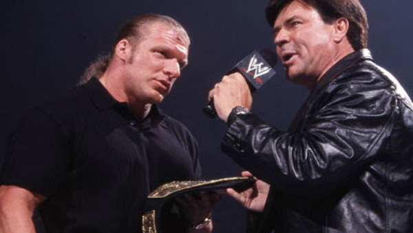 Triple H Eric Bischoff World Heavyweight Championship Award