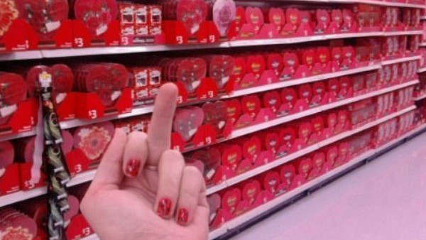 Valentines Day Supermarket
