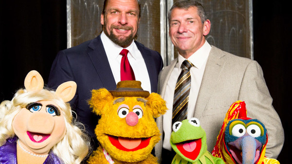 Triple H Vince McMahon Muppets