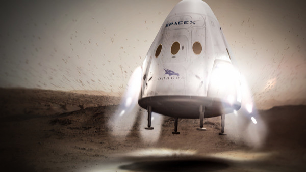 SpaceX Manned Mars Lander