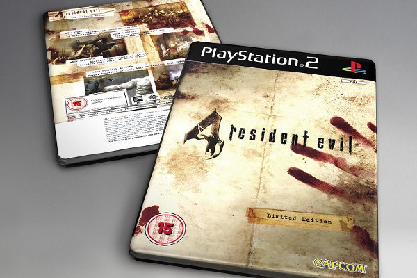 Steelbook Resident Evil 4 Collector's Edition Gamecube