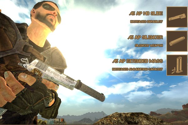 fallout new vegas that gun mods