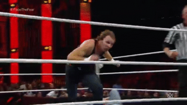 Ryback Tackle Braun Strowman Smackdown Ambrose