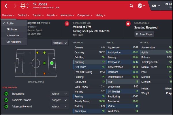 football manager 2016 specs