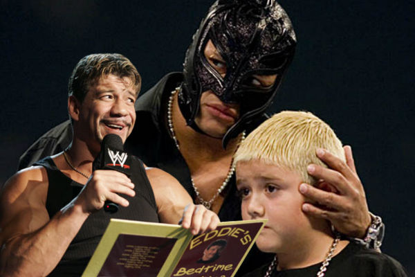 Rey Mysterio was honored to pay respect to Eddie Guerrero with