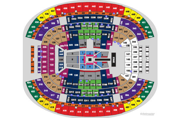 Cowboys Tickets Seating Chart