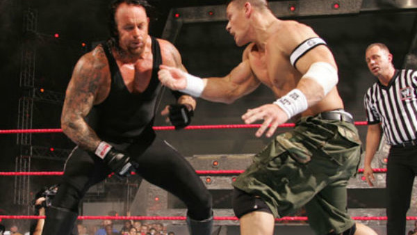 Undertaker John Cena Raw 2007