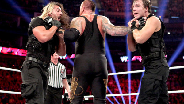 The Undertaker Seth Rollins Dean Ambrose