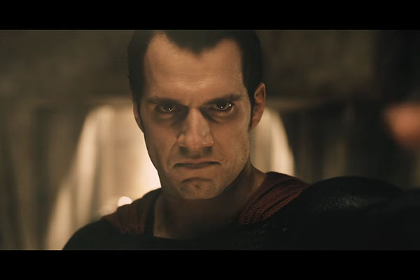 superman angry face