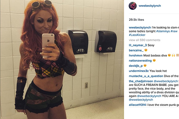 WWE Women 🎄 — 25 Best Instagram Photos Of the Week - Becky Lynch