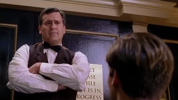 Bruce Campbell Snooty Usher Mysterio Spider-Man