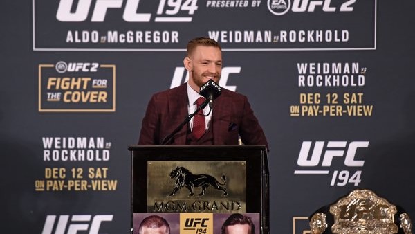 Conor McGregor post fight conference ufc 1984