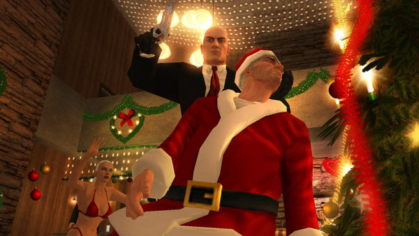 hitman blood money santa