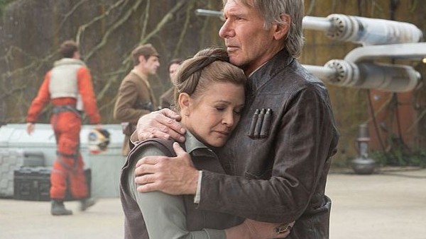 Star Wars The Force Awakens Leia Han Solo