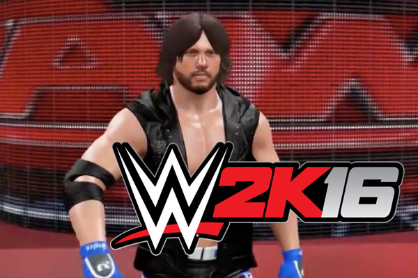 Aj styles 2025 wwe 2k16