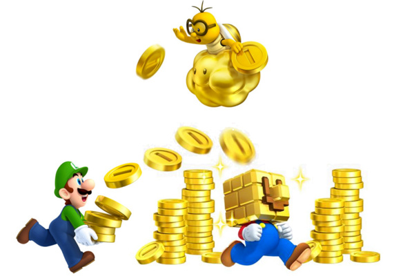 Nintendo Mario coins