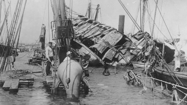 USS Maine Sinking