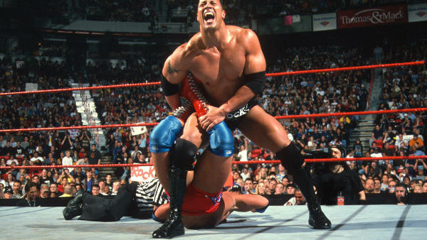 The Rock vs. Kurt Angle - No Way Out 2001