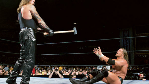 Triple H The Undertaker WrestleMania 17 X-Seven