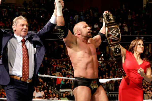 Vince McMahon, Triple H, Stephanie McMahon