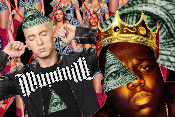 illuminati signs in music