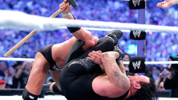 Triple H Undertaker WrestleMania 27 XXVII Finish Hell's Gate