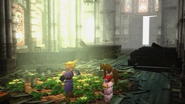 final fantasy VII aeris church