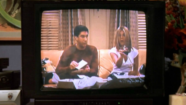 Friends Ross Rachel videotape 