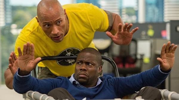 The Rock Kevin Hart Central Intelligence