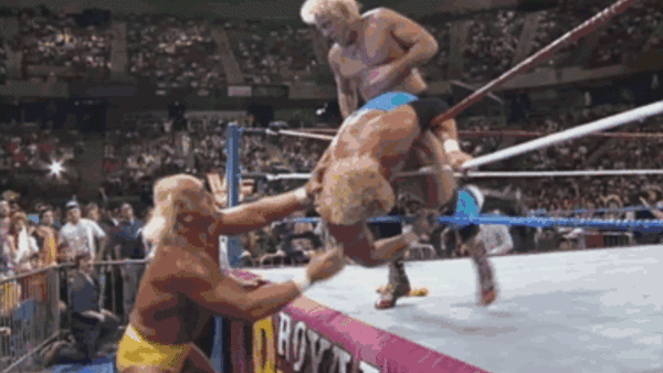 WWE Royal Rumble 1992 Ric Flair Sid Hulk Hogan