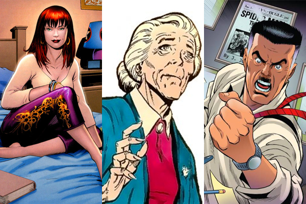 24-22. Mary Jane, Aunt May And J. Jonah Jameson.