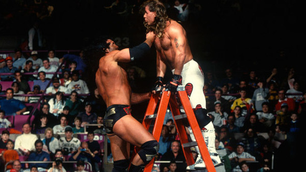 Shawn Michaels Razor Ramon WrestleMania X Ladder Match