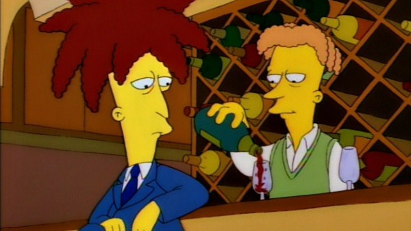 Sideshow Bob and Cecil