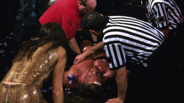 Triple H Quad Injury Raw 2001