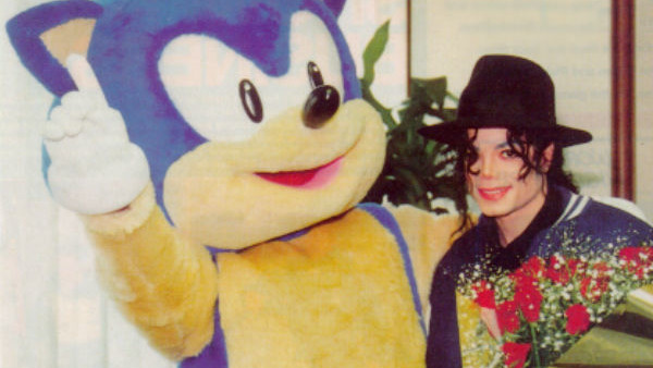 Sonic and Michael Jackson