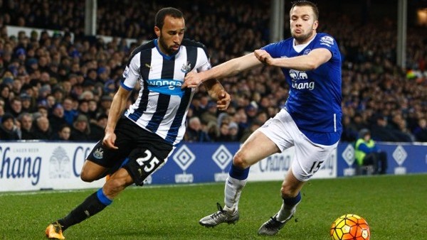 Andros Townsend Newcastle Tom Cleverley Everton