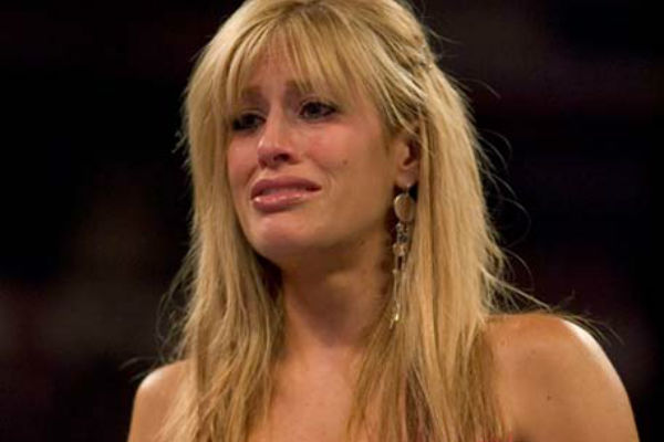 Lilian Garcia crying