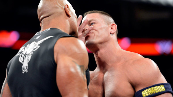 The Rock John Cena