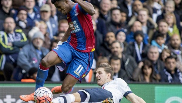 wilfried zaha crystal palace tottenham