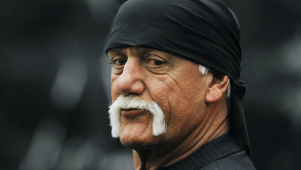 Hulk Hogan, whose given name is Terry Bollea, waits in the courtroom during a break Wednesday, March 9. 2016, in his trial against Gawker Media in St. Petersburg, Fla. Hogan and his attorneys are suing Gawker for $100 million, saying his privacy was viola
