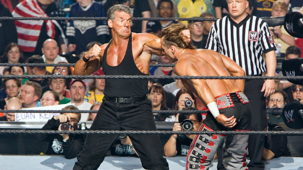 vince mcmahon vs shawn michaels wrestlemania 22