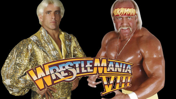 Hogan Flair WrestleMania VIII