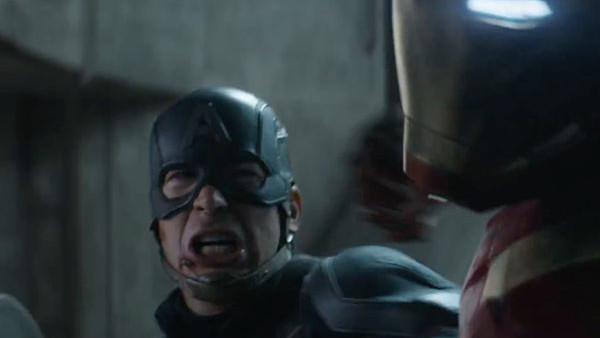 Captain America Civil War Cap V Iron Man