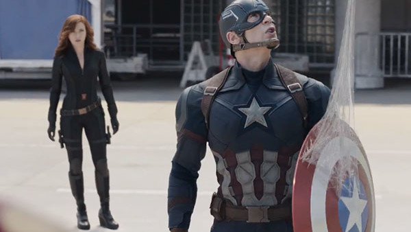 Captain America Civil War Web