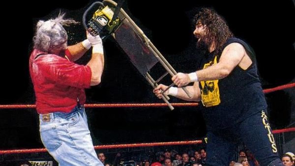 Cactus Jack Chainsaw Charlie Royal Rumble 1998