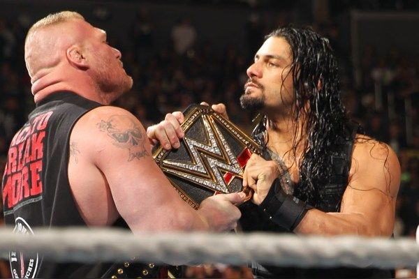 brock lesnar roman reigns