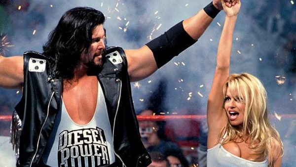 Diesel Pamela Anderson WrestleMania XI