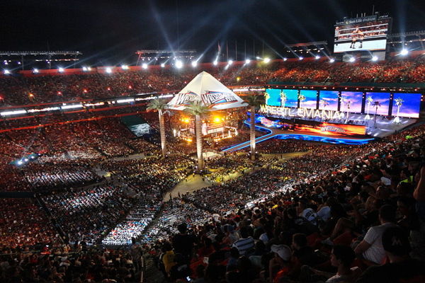 WrestleMania 28 Stage