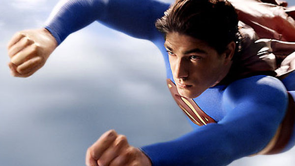 Superman Returns Flying Brandon Routh