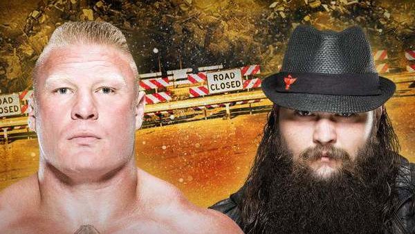 Bray Wyatt Brock Lesnar Roadblock